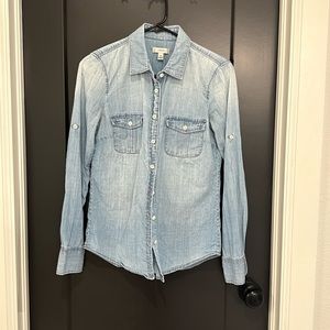 J. Crew Chambray button down